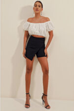 Shorts Skirt - Black