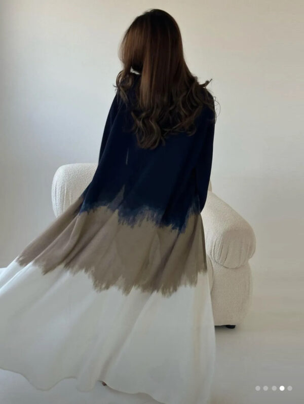 Modern Abaya Ombre Design - Image 2