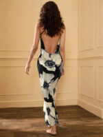 Black & White Floral dress