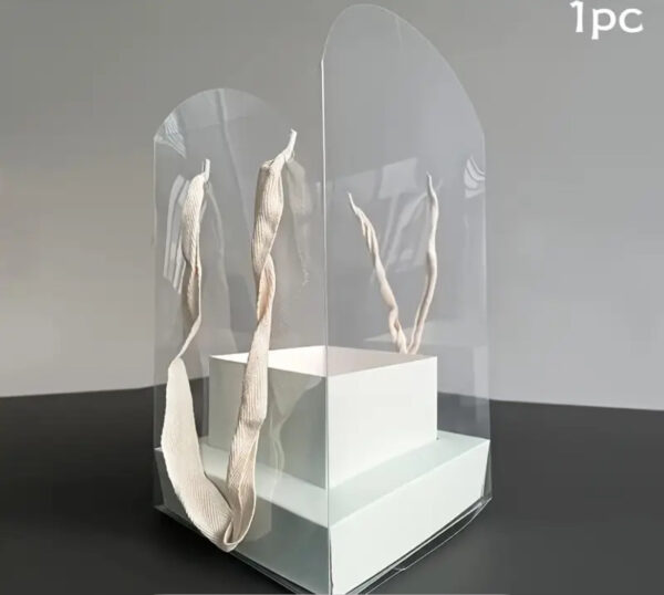 Flower Gift Box Transparent PVC Material - Image 1