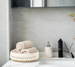 One Piece Foldable Woven Storage Basket